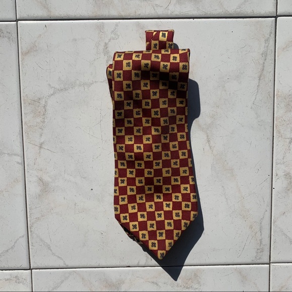 Vintage OROTON silk tie 1970’s - Picture 4 of 4